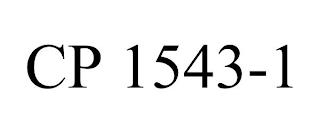 CP 1543-1 trademark