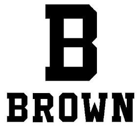 B BROWN trademark