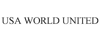 USA WORLD UNITED trademark