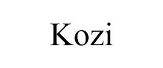 KOZI trademark