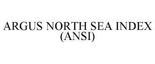 ARGUS NORTH SEA INDEX (ANSI) trademark