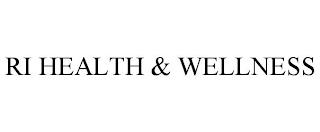 RI HEALTH & WELLNESS trademark