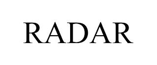 RADAR trademark