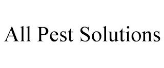 ALL PEST SOLUTIONS trademark