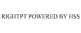 RIGHTPT POWERED BY HSS trademark