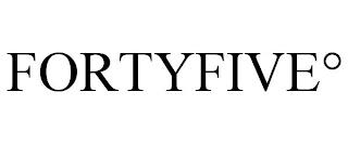 FORTYFIVE° trademark