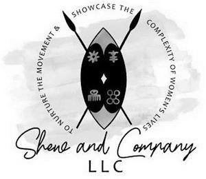 SHEW AND COMPANY LLC TO NURTURE THE MOVEMENT & SHOWCASE THE COMPLEXITY OF WOMEN'S LIVES trademark