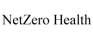 NETZERO HEALTH trademark