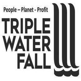 PEOPLE PLANET PROFIT TRIPLE WATER FALL trademark