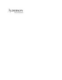 ALDERSON PHOTOGRAPHY trademark