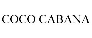 COCO CABANA trademark