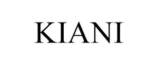 KIANI trademark