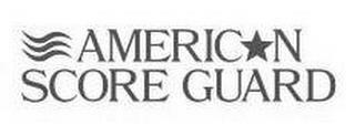 AMERICAN SCOREGUARD trademark