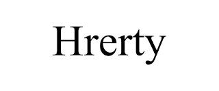 HRERTY trademark