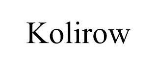 KOLIROW trademark