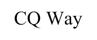 CQ WAY trademark