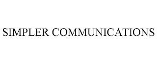 SIMPLER COMMUNICATIONS trademark