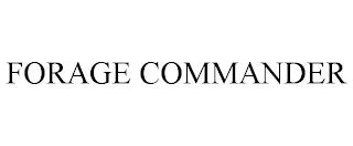 FORAGE COMMANDER trademark