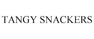 TANGY SNACKERS trademark