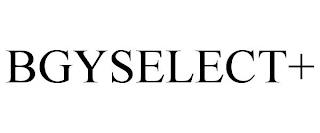 BGYSELECT+ trademark