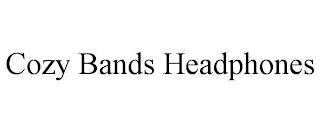 COZY BANDS HEADPHONES trademark