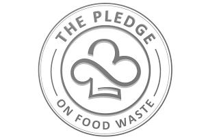 THE PLEDGE ON FOOD WASTE trademark