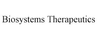 BIOSYSTEMS THERAPEUTICS trademark