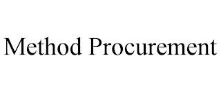 METHOD PROCUREMENT trademark