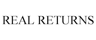 REAL RETURNS trademark