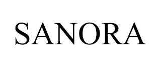 SANORA trademark