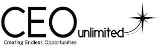 CEO UNLIMITED CREATING ENDLESS OPPORTUNITIES trademark