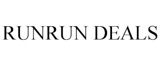 RUNRUN DEALS trademark