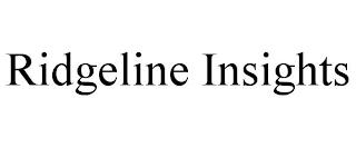 RIDGELINE INSIGHTS trademark