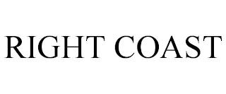 RIGHT COAST trademark