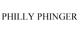 PHILLY PHINGER trademark