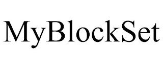 MYBLOCKSET trademark