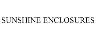 SUNSHINE ENCLOSURES trademark