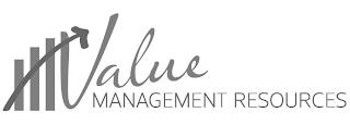 VALUE MANAGEMENT RESOURCES trademark