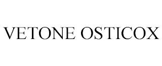 VETONE OSTICOX trademark