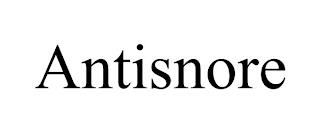 ANTISNORE trademark