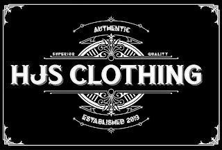 HJS CLOTHING AUTHENTIC SUPERIOR QUALITY ESTABLISHED 2019 trademark