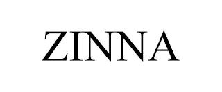 ZINNA trademark