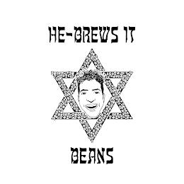 HE-BREWS IT BEANS trademark