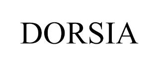 DORSIA trademark