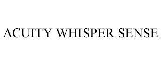 ACUITY WHISPER SENSE trademark