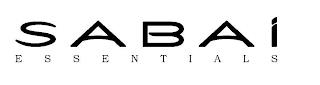 SABAI ESSENTIALS trademark