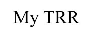 MY TRR trademark