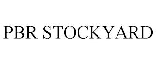 PBR STOCKYARD trademark