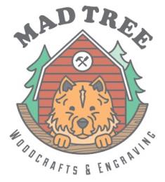 MAD TREE WOODCRAFTS & ENGRAVING trademark