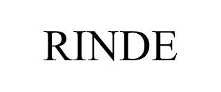 RINDE trademark